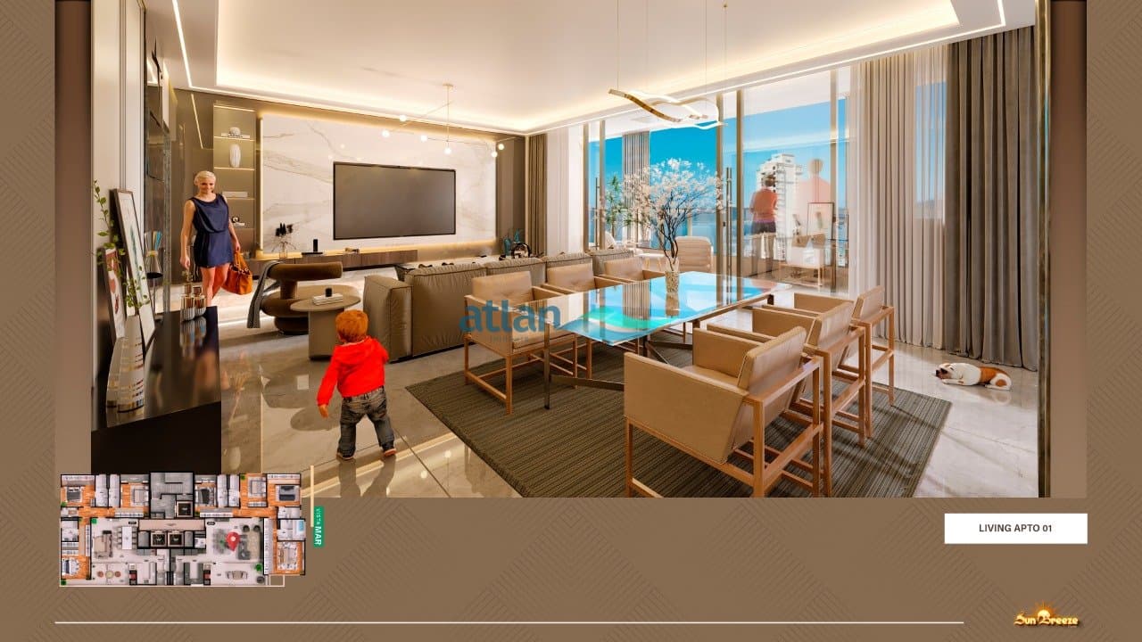 Apartamento 3 suítes em Meia Praia — Meia Praia, Itapema