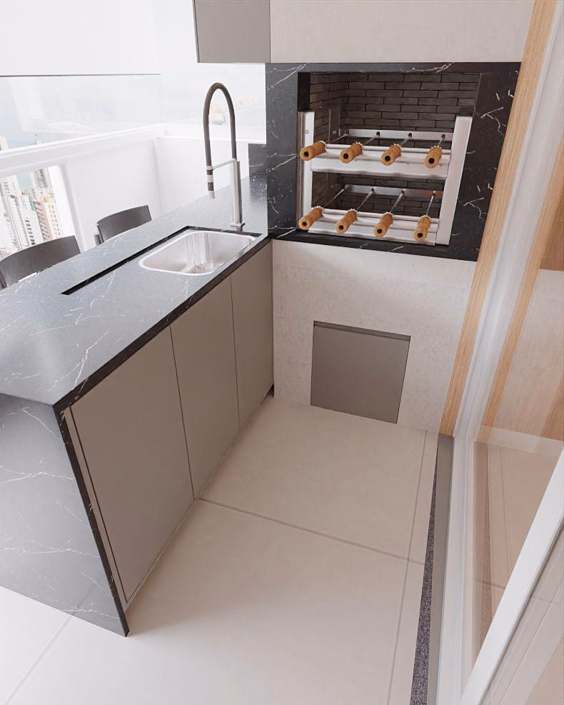 Apartamento 4 suítes em Meia Praia — Meia Praia, Itapema