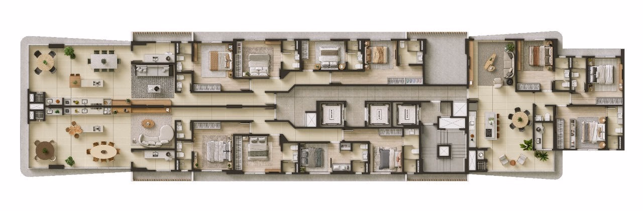 Apartamento 3 suítes em Balneário Perequê — Balneário Perequê, Porto Belo