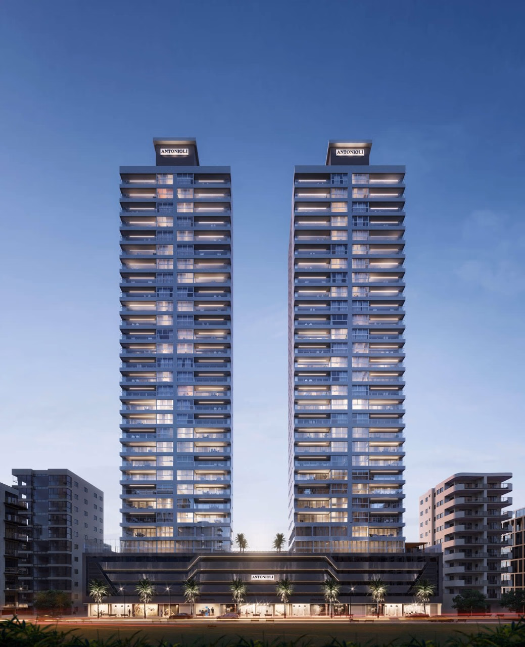 Grand Mistral Towers Residence — Meia Praia