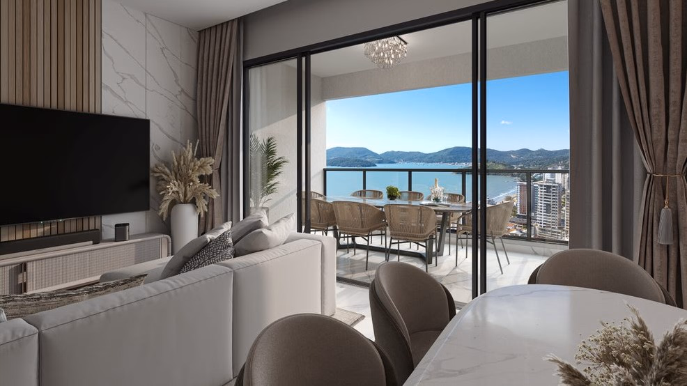 Apartamento 4 suítes em Balneário Perequê — Balneário Perequê, Porto Belo