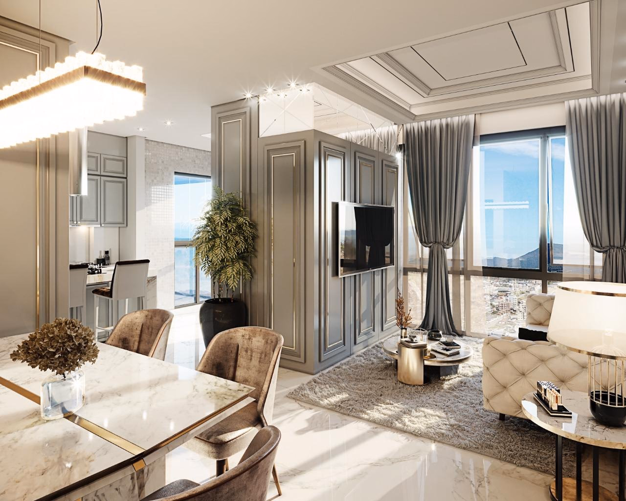 Apartamento 4 suítes em Meia Praia — Meia Praia, Itapema