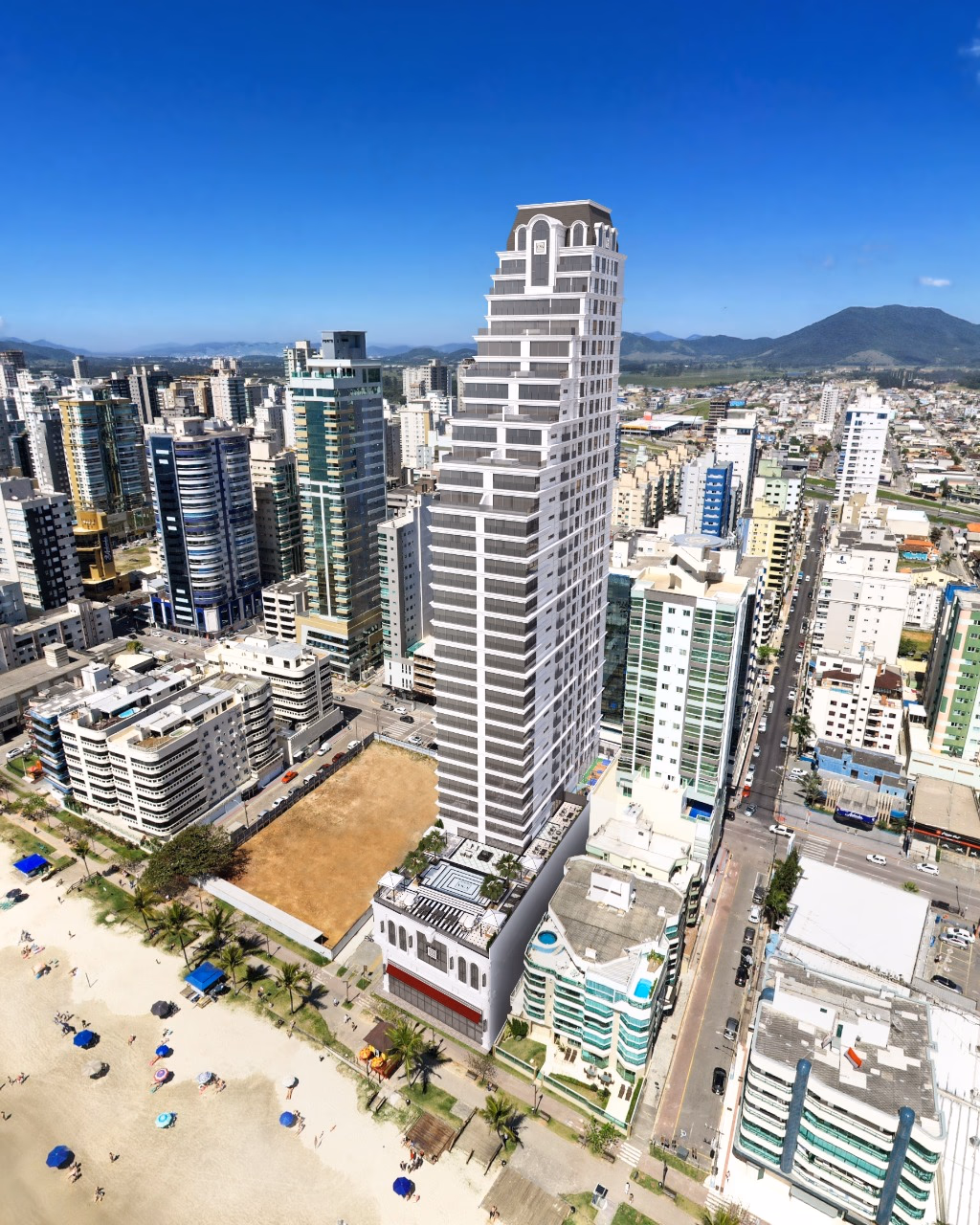 Apartamento 4 suítes em Meia Praia — Meia Praia, Itapema