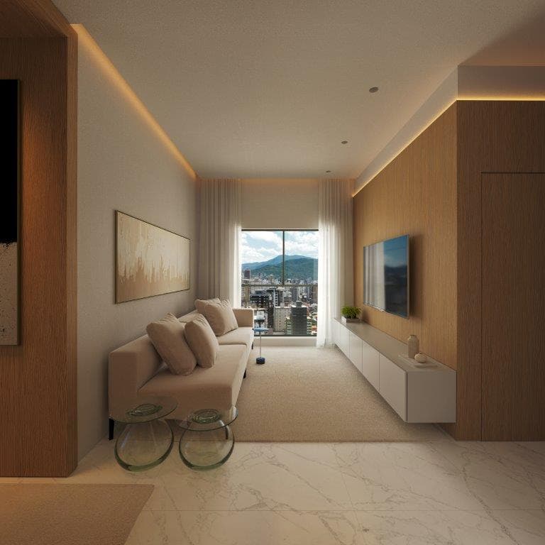 Apartamento 3 suítes em  — , 