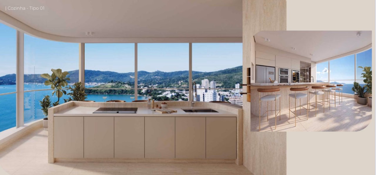 Apartamento 4 suítes em Balneário Perequê — Balneário Perequê, Porto Belo