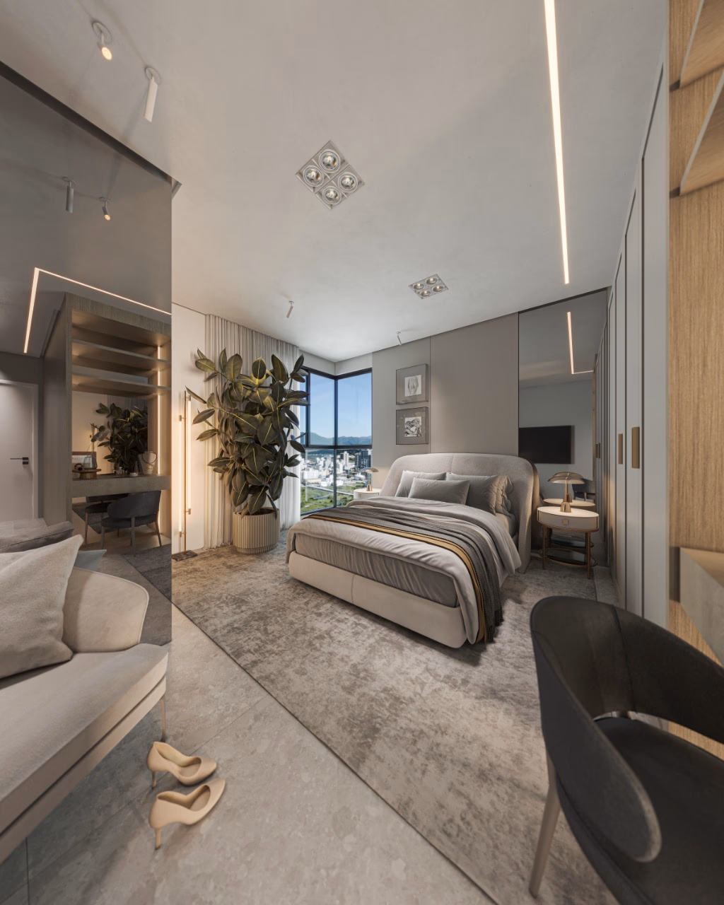 Apartamento 3 suítes em Balneário Perequê — Balneário Perequê, Porto Belo