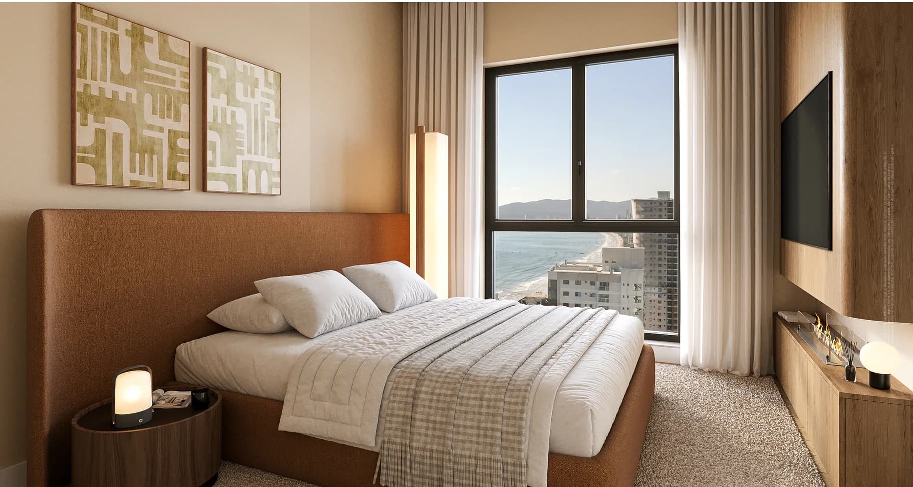 Apartamento 3 suítes em  — , 