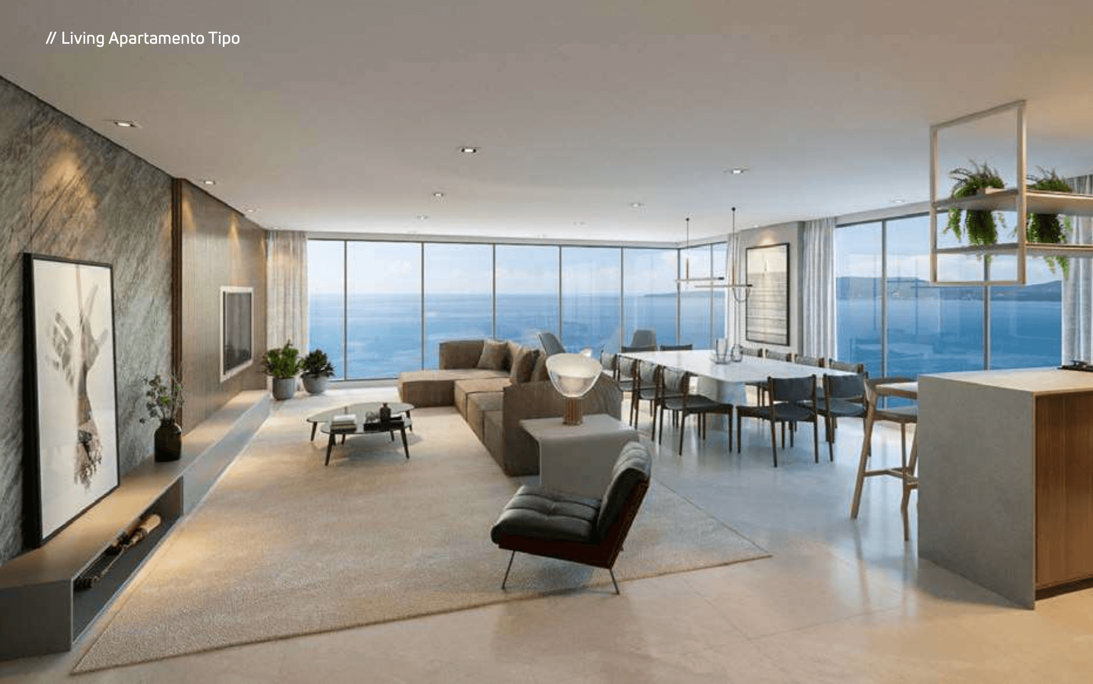 Apartamento 4 suítes em  — , 