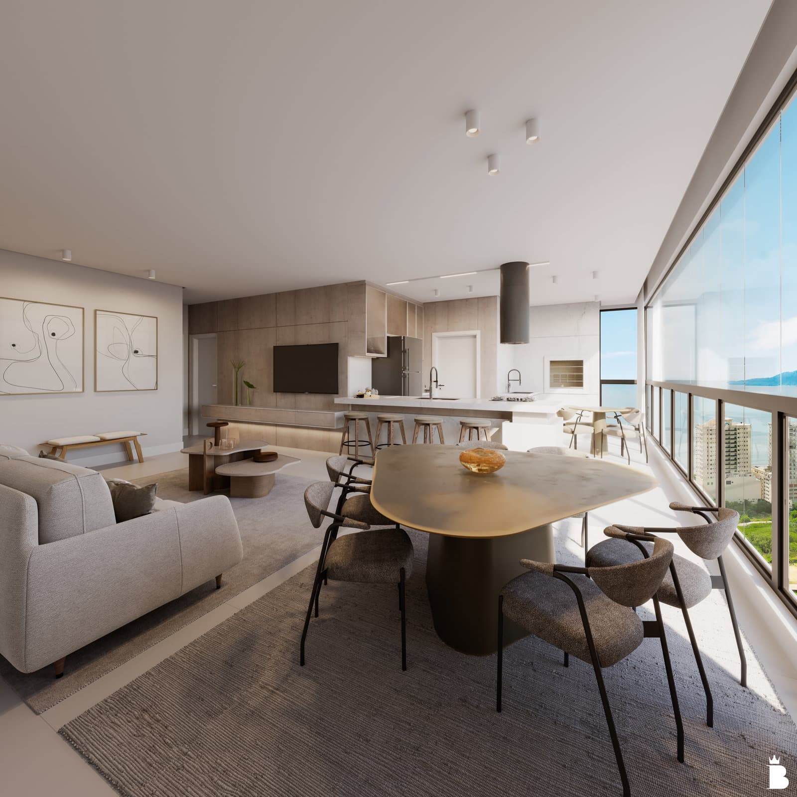 Apartamento 2 suítes em Balneário Perequê — Balneário Perequê, Porto Belo