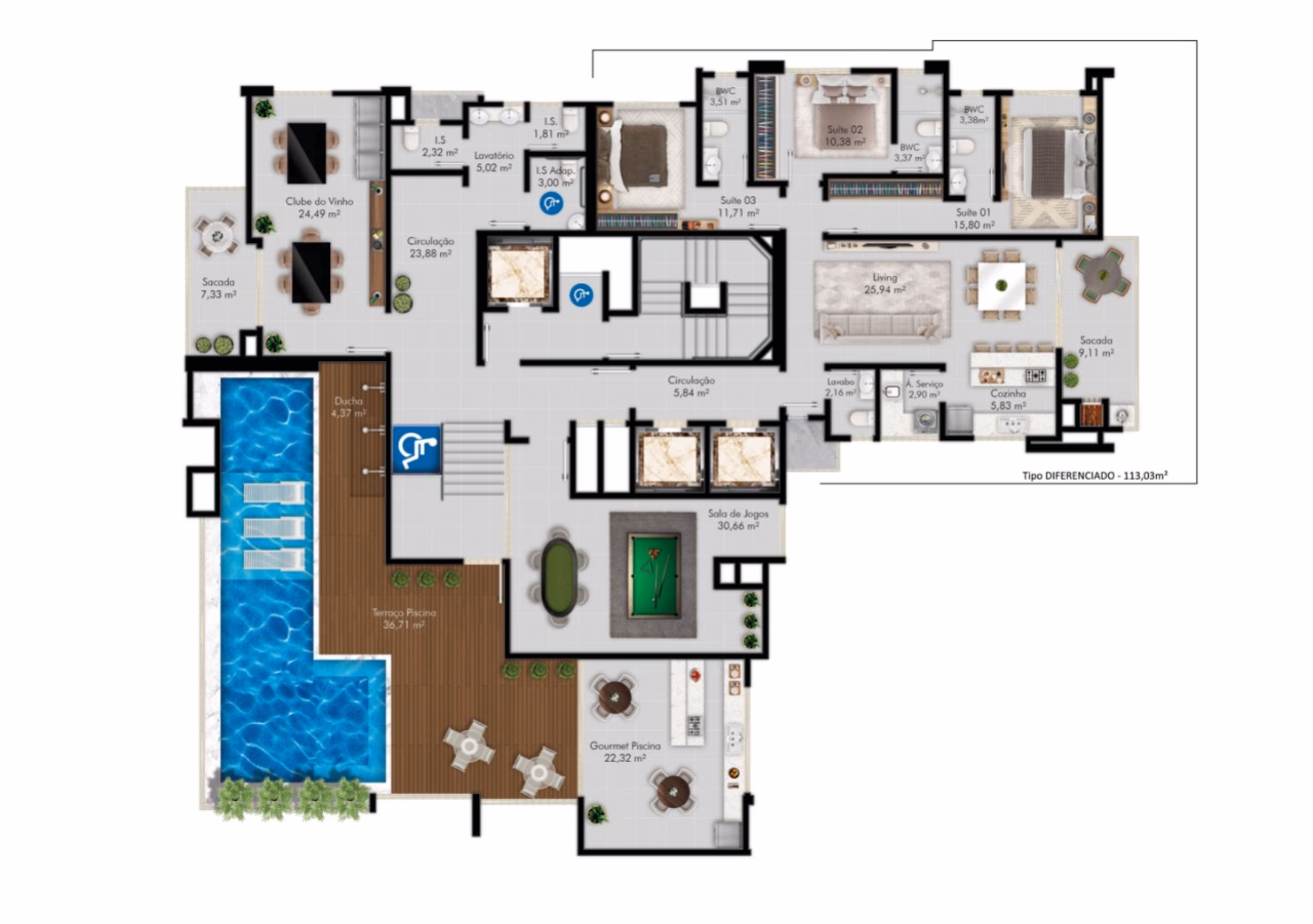 Apartamento a venda em Meia Praia, Itapema (19)