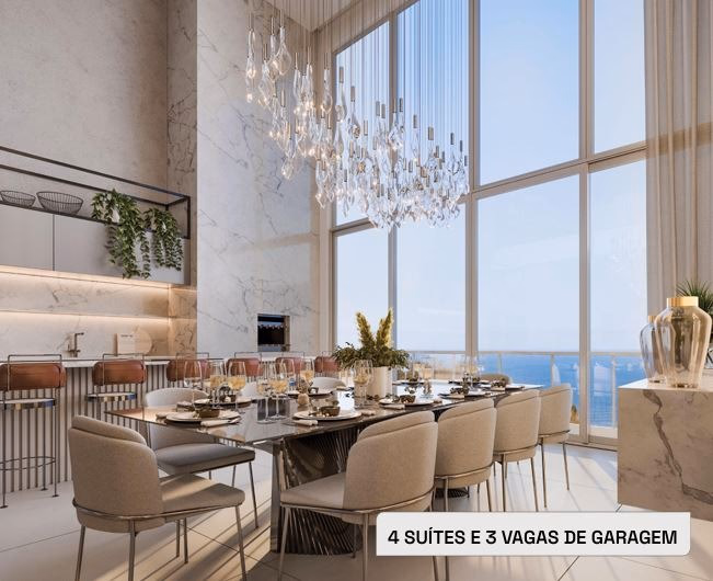 Cobertura 4 suítes em Meia Praia — Meia Praia