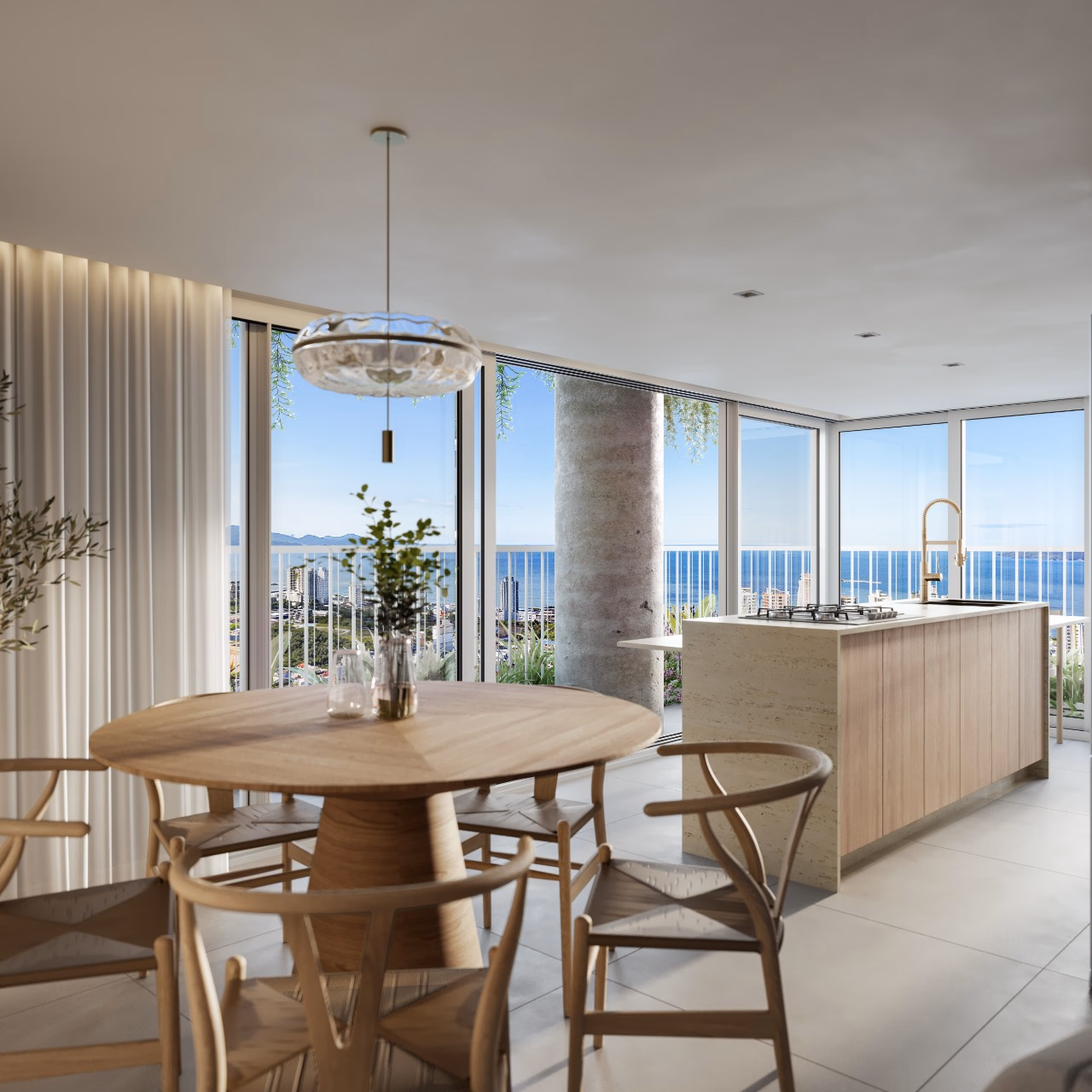 Apartamento 3 quartos em Balneário Perequê — Balneário Perequê