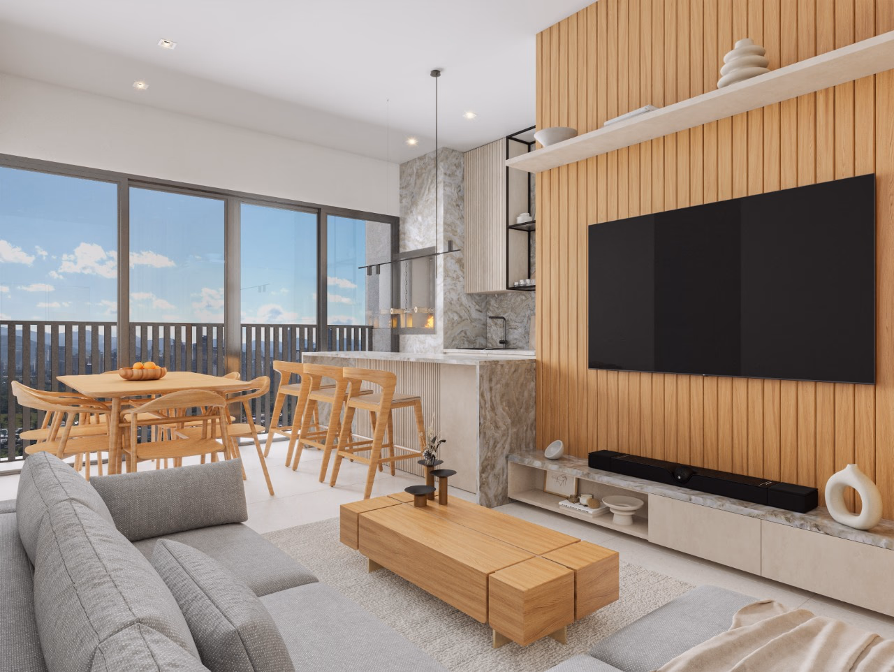 Apartamento 2 quartos em Balneário Perequê — Balneário Perequê
