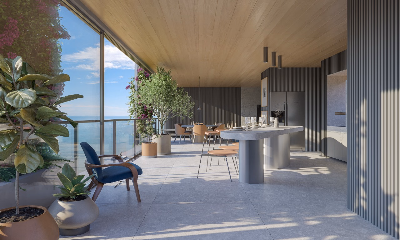 Apartamento 4 suítes em Meia Praia — Meia Praia, Itapema