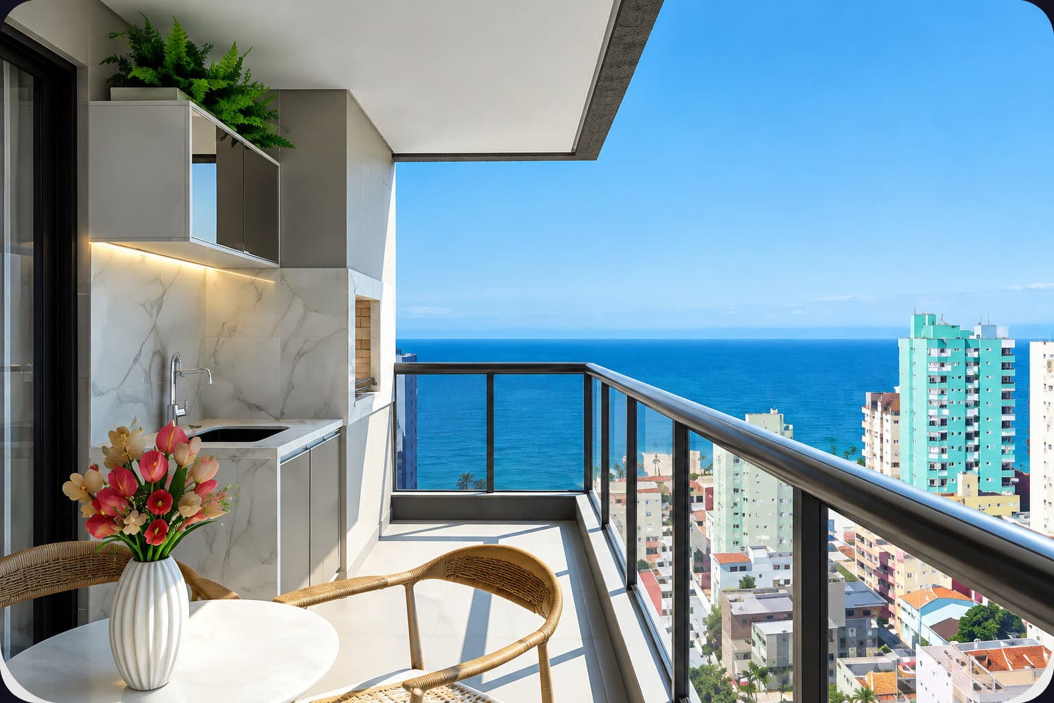 Apartamento 3 suítes em Meia Praia — Meia Praia, Itapema