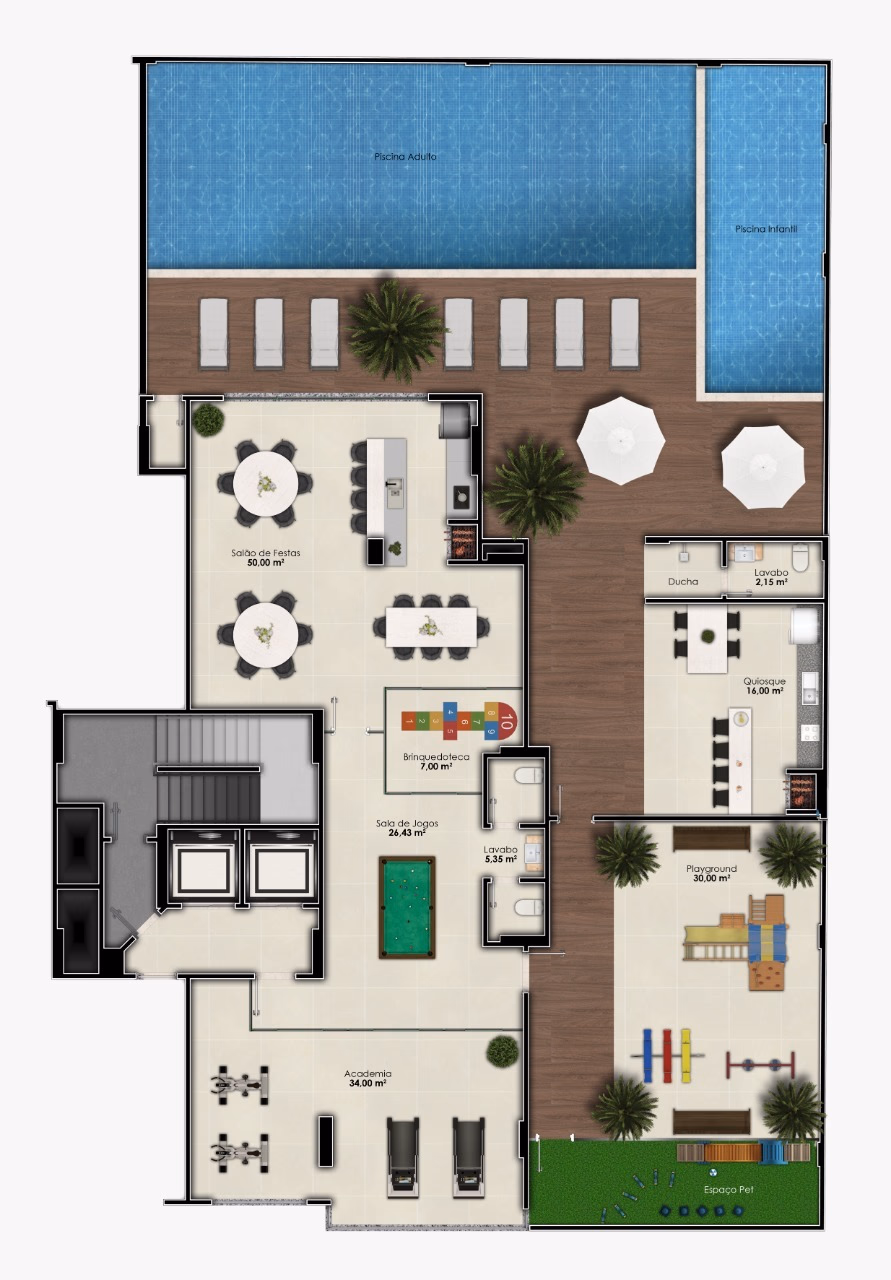 Apartamento 3 suítes em Meia Praia — Meia Praia, Itapema