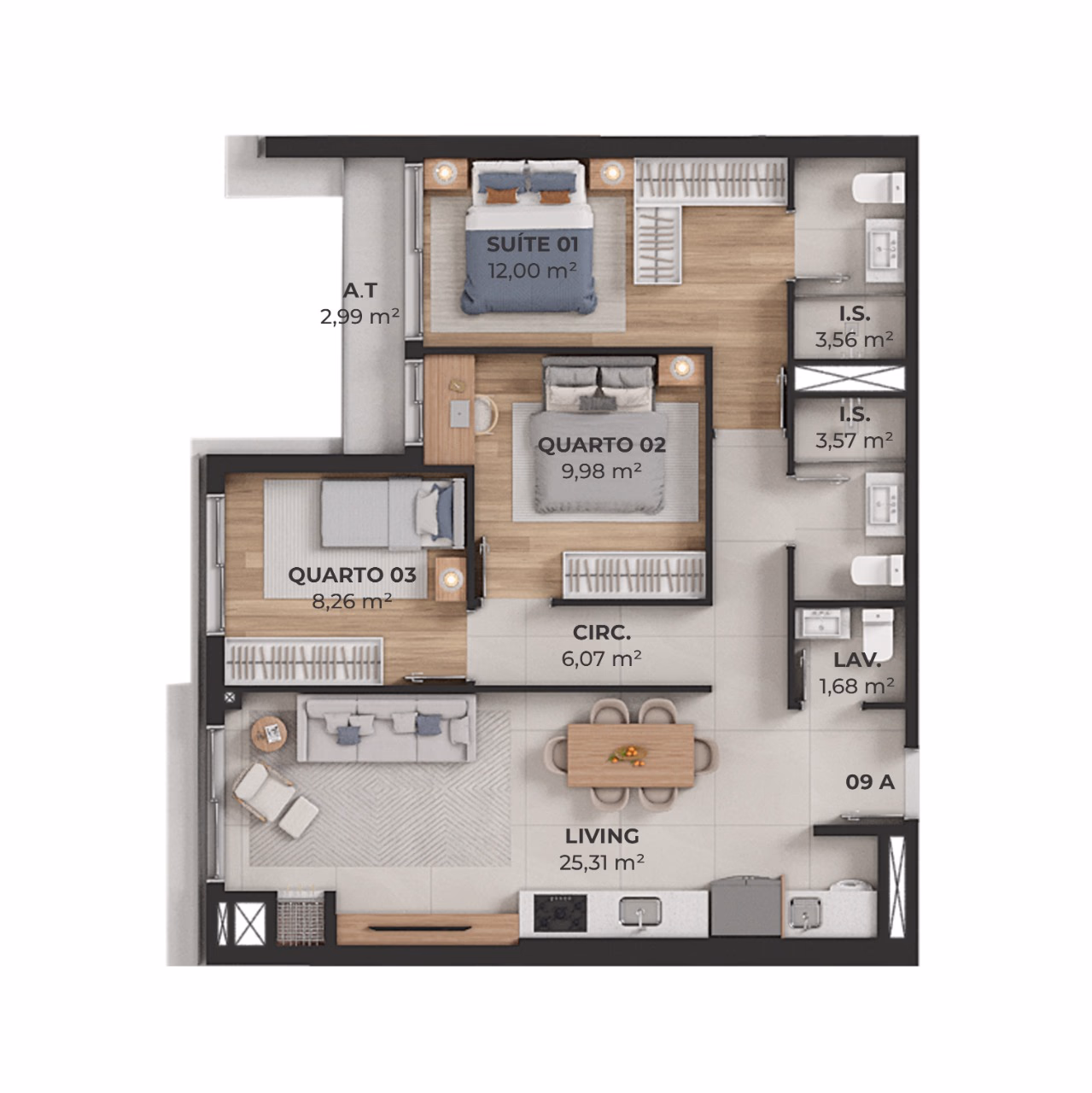 Plantas It`s Residencial, Casa Branca, Itapema-SC (9)