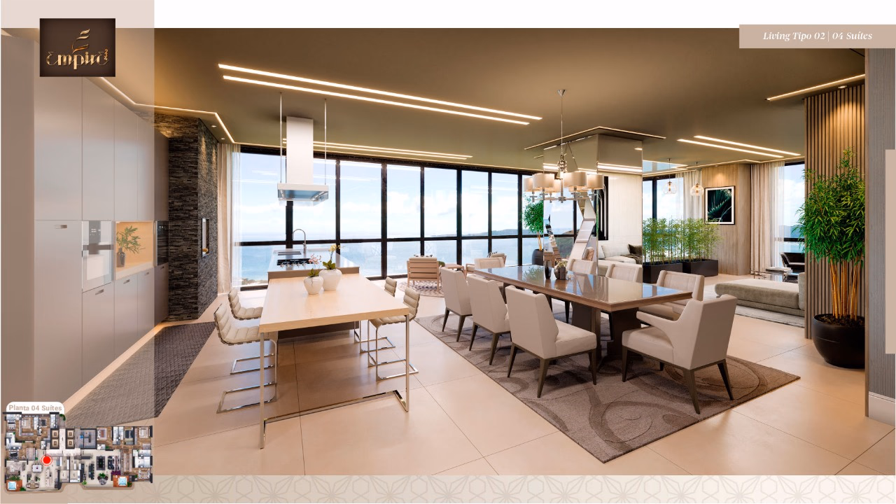 Apartamento 4 suítes em Centro — Centro