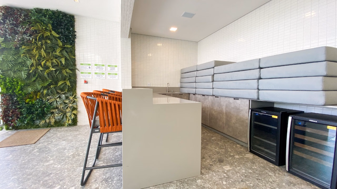 Apartamento a venda na quadra mar no residencial Albamar