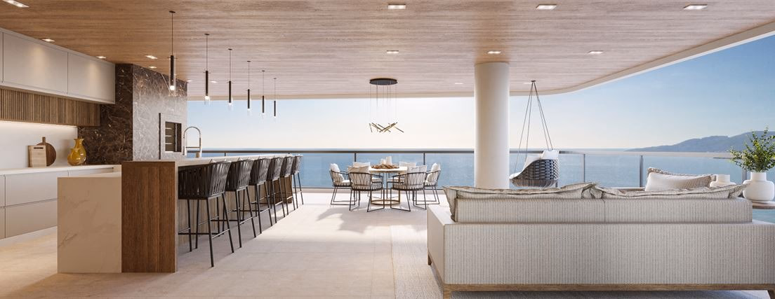 Apartamento 5 suítes em Meia Praia — Meia Praia, Itapema
