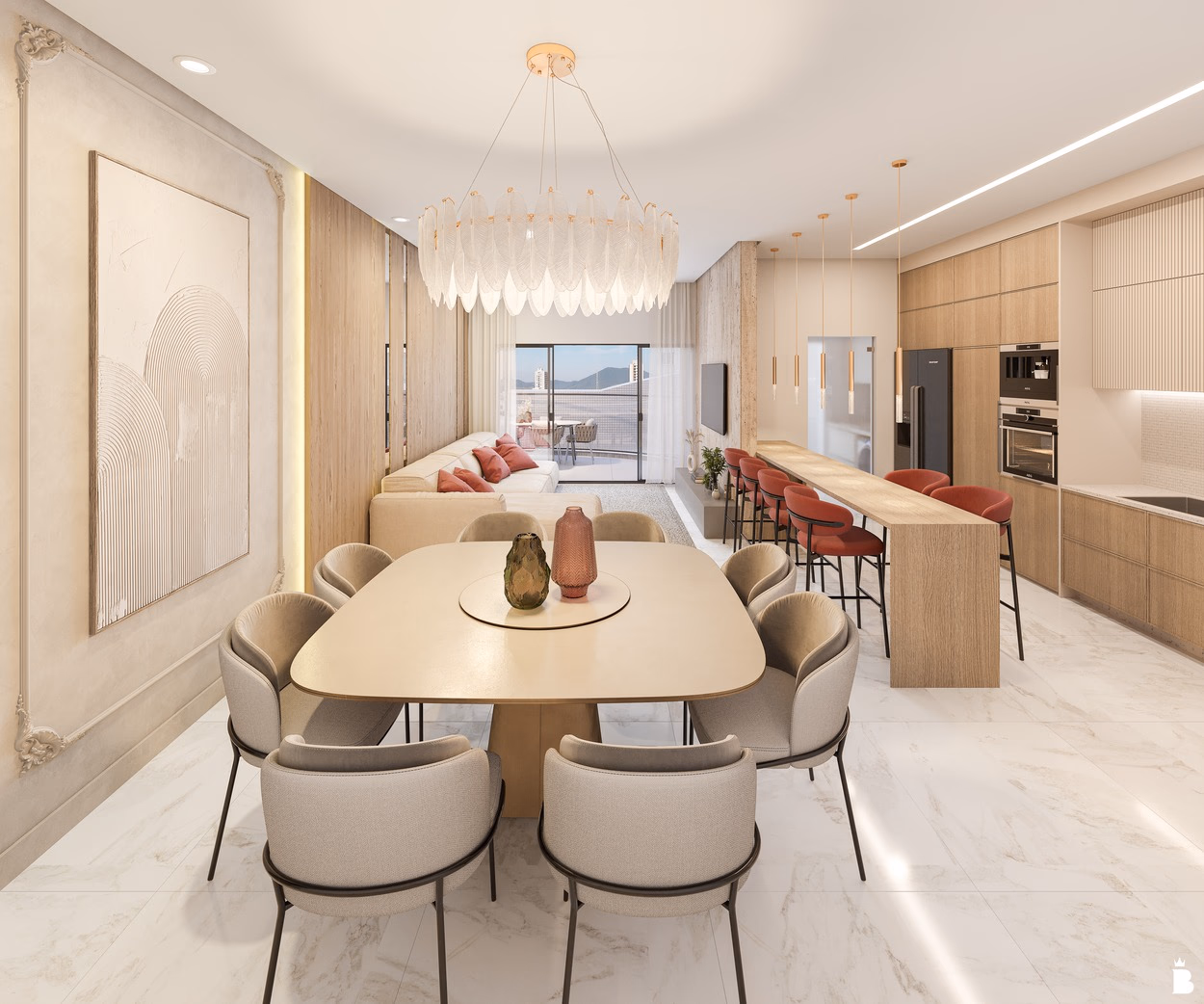 Apartamento 3 suítes em Meia Praia — Meia Praia, Itapema