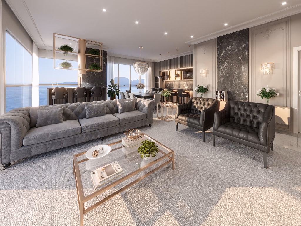 Apartamento 4 suítes em Meia Praia — Meia Praia, Itapema