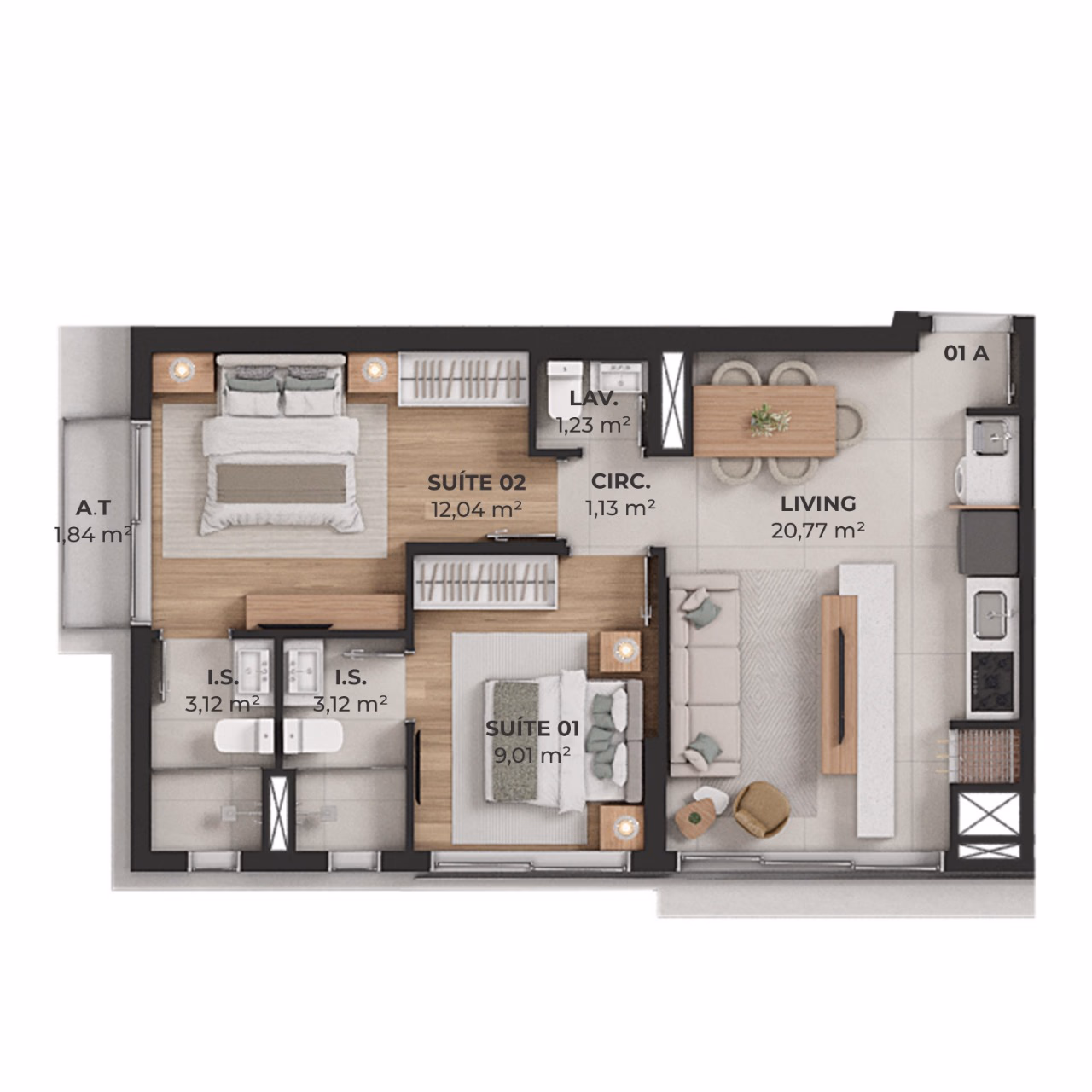 Plantas It`s Residencial, Casa Branca, Itapema-SC (1)