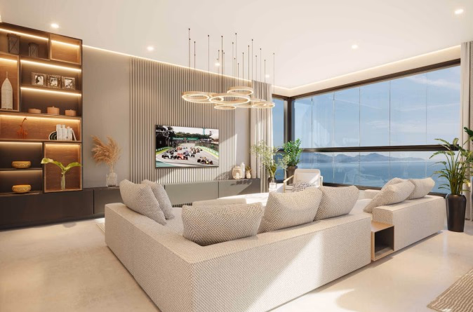 Apartamento 4 suítes em Balneário Perequê — Balneário Perequê