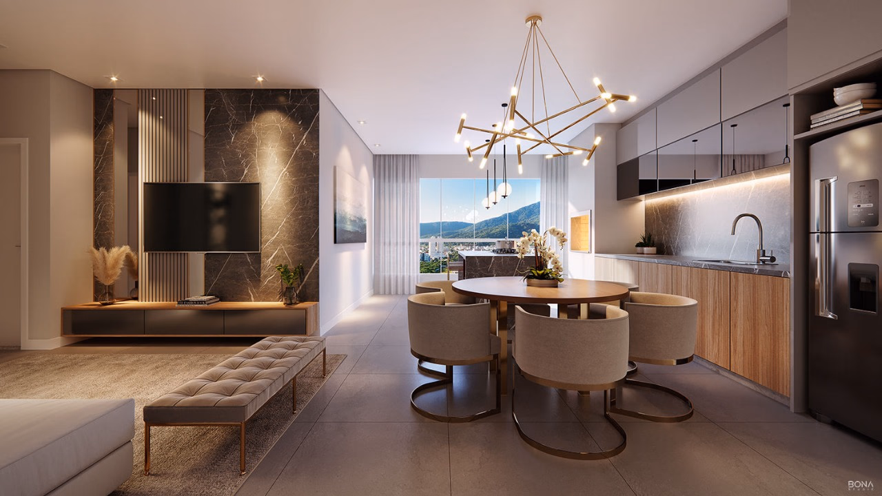 Apartamento 3 suítes em Balneário Perequê — Balneário Perequê