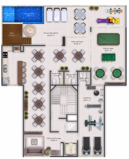 Apartamento á venda em Balneario Perequê - Pharol do Porto á venda em Balneario Pereque  (2)