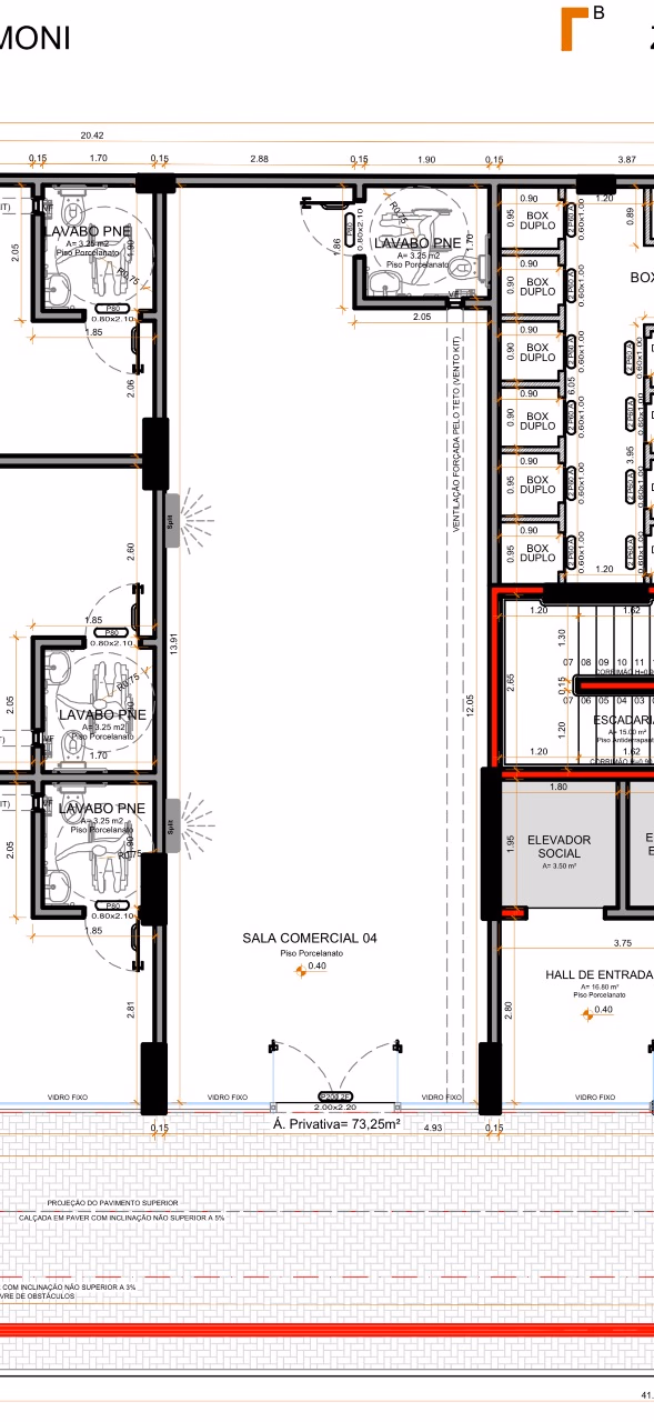 Sala comercial em Meia Praia — Meia Praia, Itapema