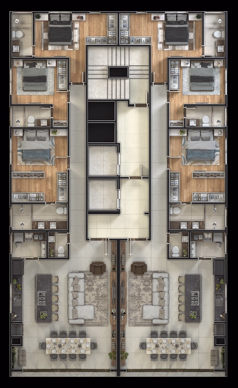 Apartamento 3 suítes em Centro — Centro, Itapema