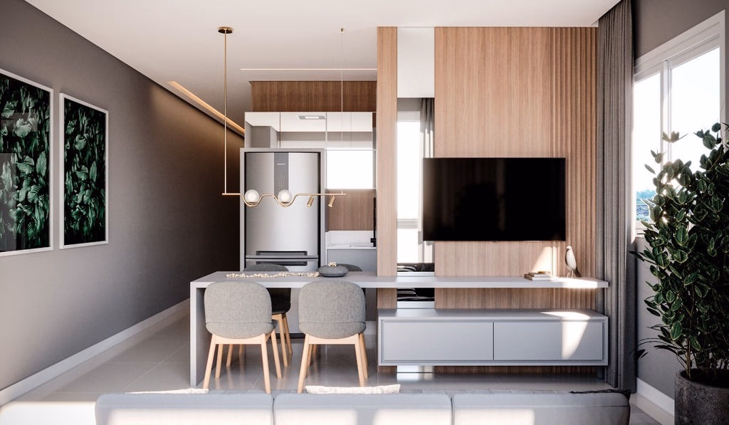 Apartamento 2 suítes em Balneário Perequê — Balneário Perequê