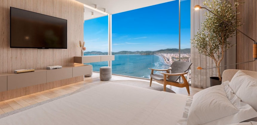 Apartamento 4 suítes em Meia Praia — Meia Praia, Itapema