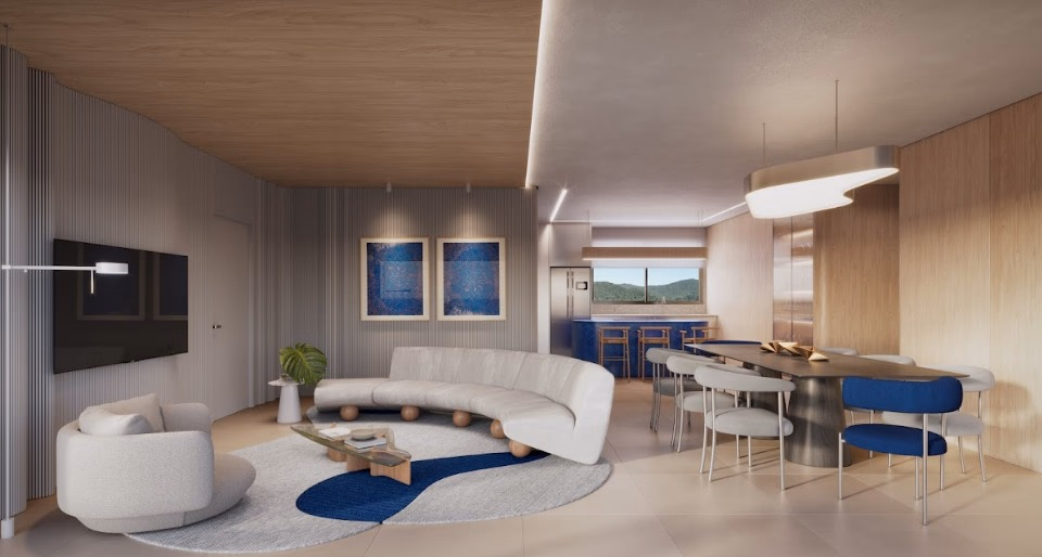 Apartamento 3 suítes em Centro — Centro