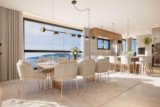Apartamento 4 suítes em Balneário Perequê — Balneário Perequê, Porto Belo