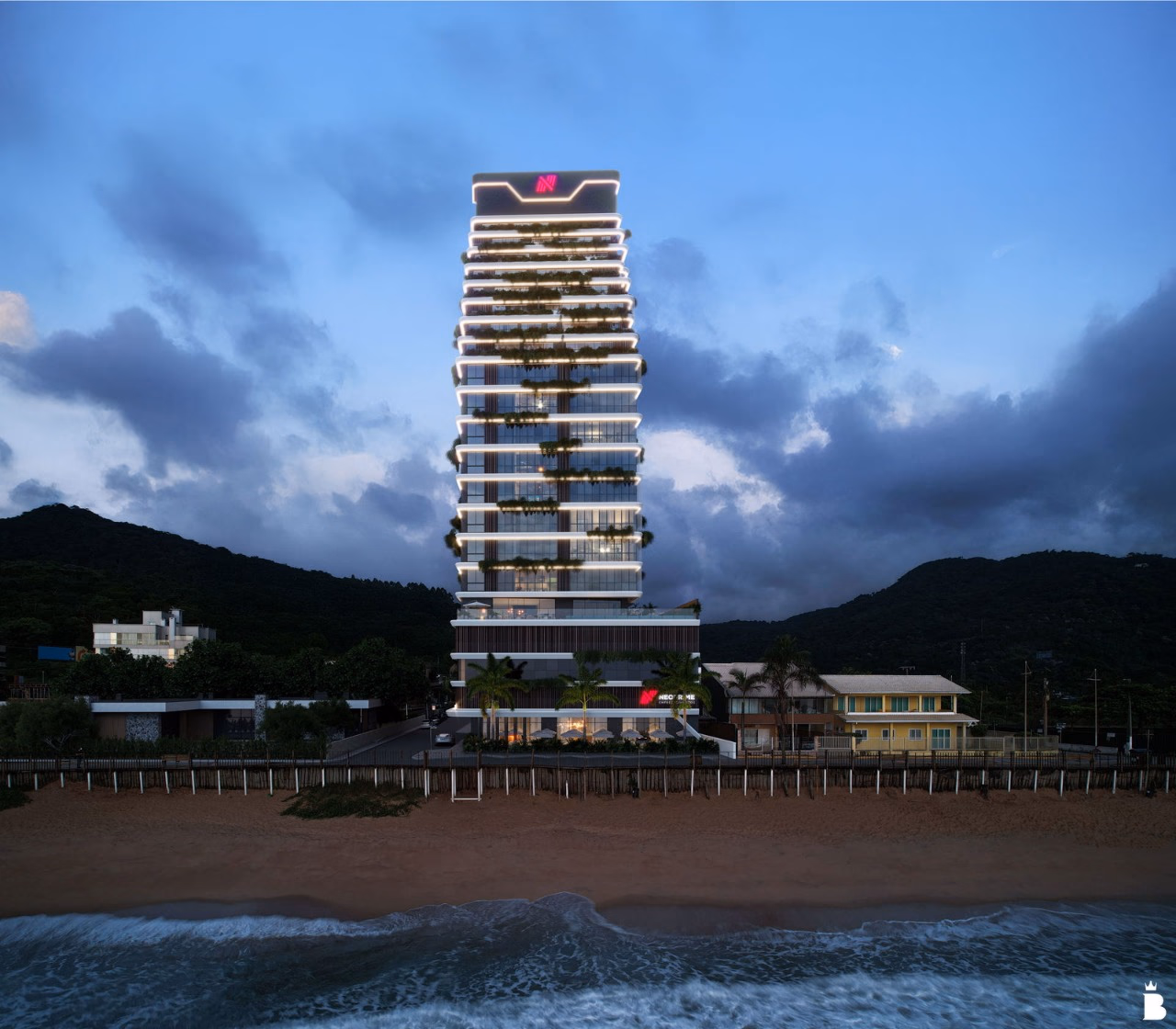 Sunrise View residencial — Ilhota