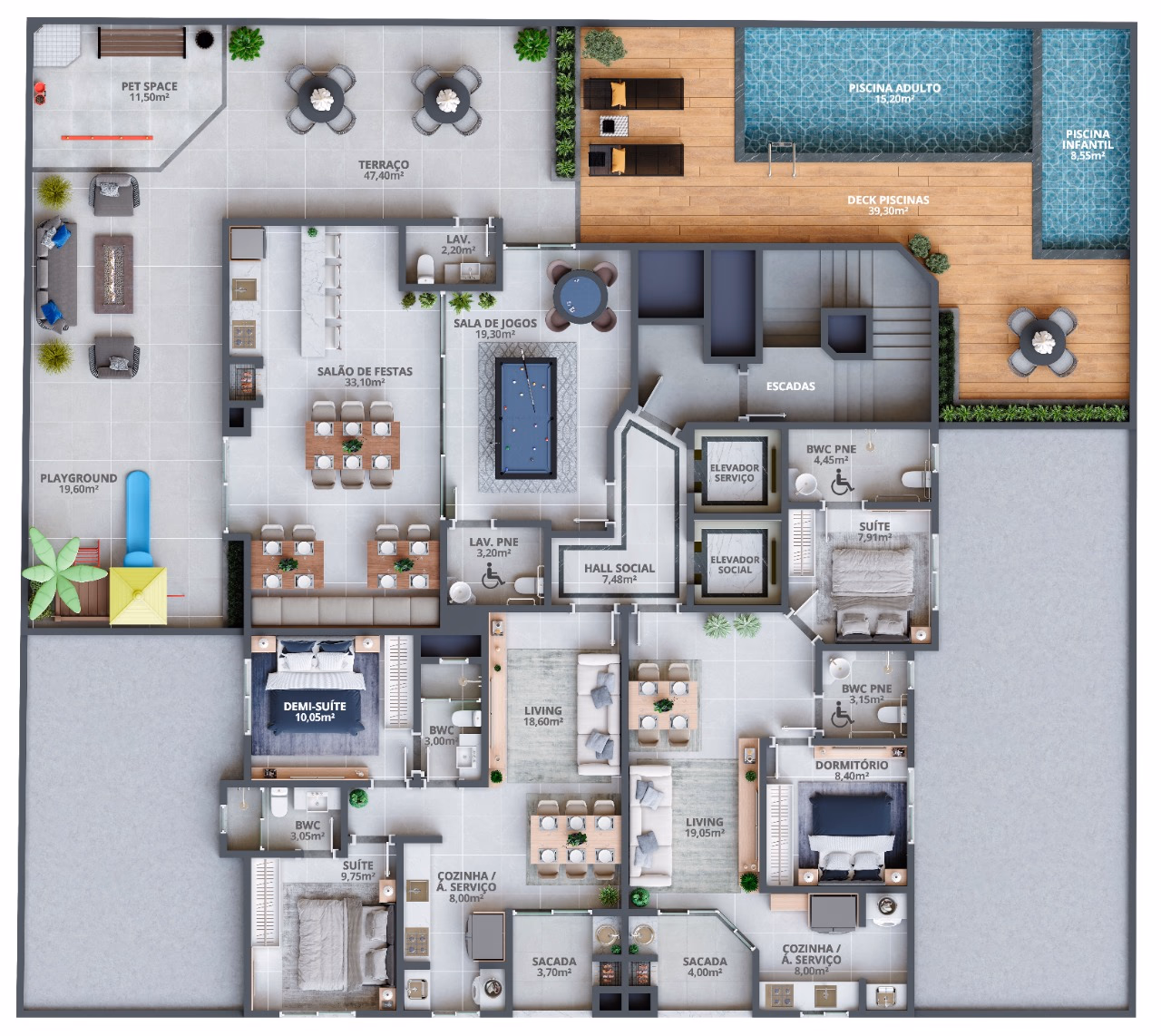 Apartamento à venda, Ilha de Maiorca, Rua 408, Morretes, Itapema-SC (11)