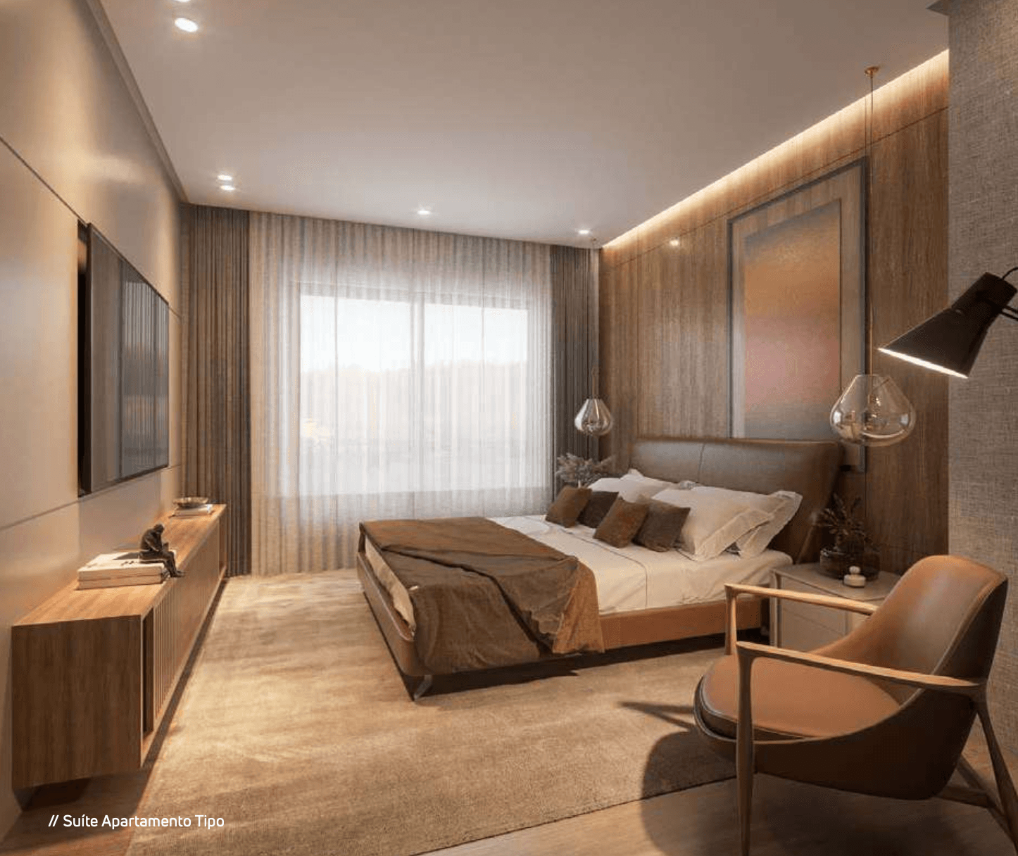 Apartamento 4 suítes em  — , 