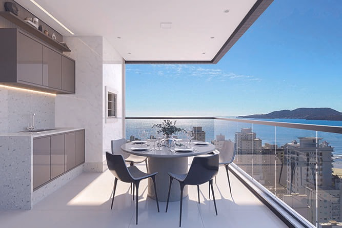 Apartamento 4 suítes em Meia Praia — Meia Praia