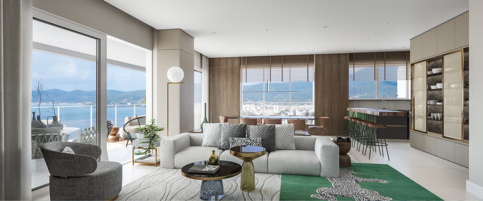 Apartamento 4 suítes em  — , 