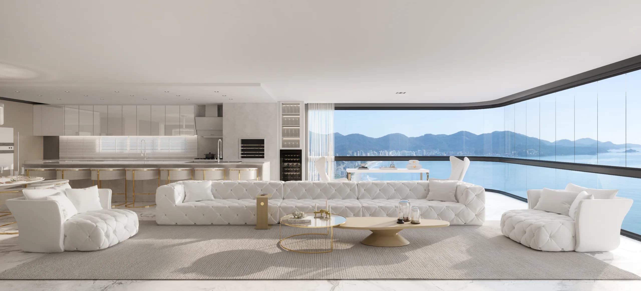 Apartamento 4 suítes em Meia Praia — Meia Praia, Itapema