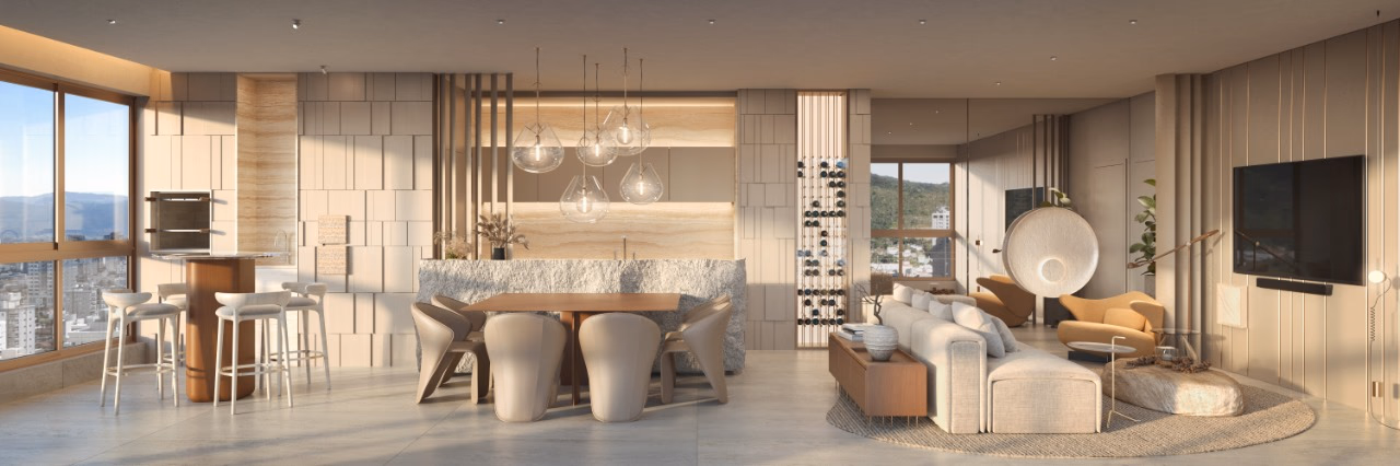 Apartamento 4 suítes em Balneário Perequê — Balneário Perequê, Porto Belo