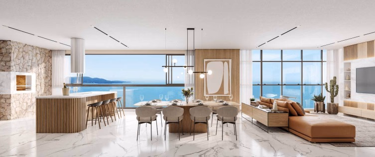 Apartamento 4 suítes em Meia Praia — Meia Praia