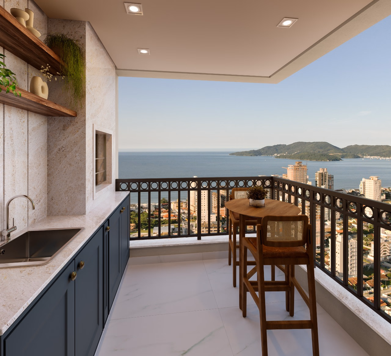 Apartamento 2 suítes em Balneário Perequê — Balneário Perequê, Porto Belo