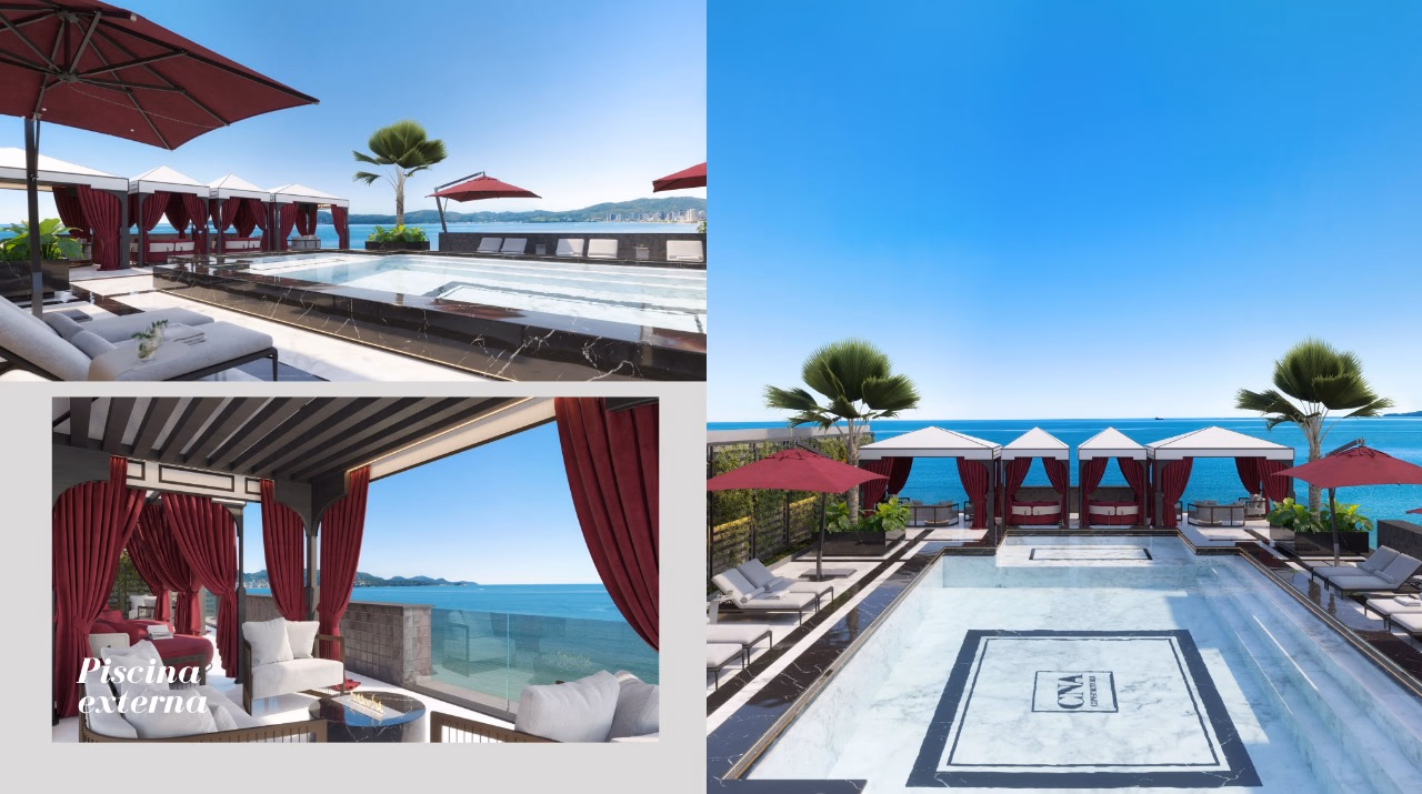 Apartamento 4 suítes em Meia Praia — Meia Praia, Itapema