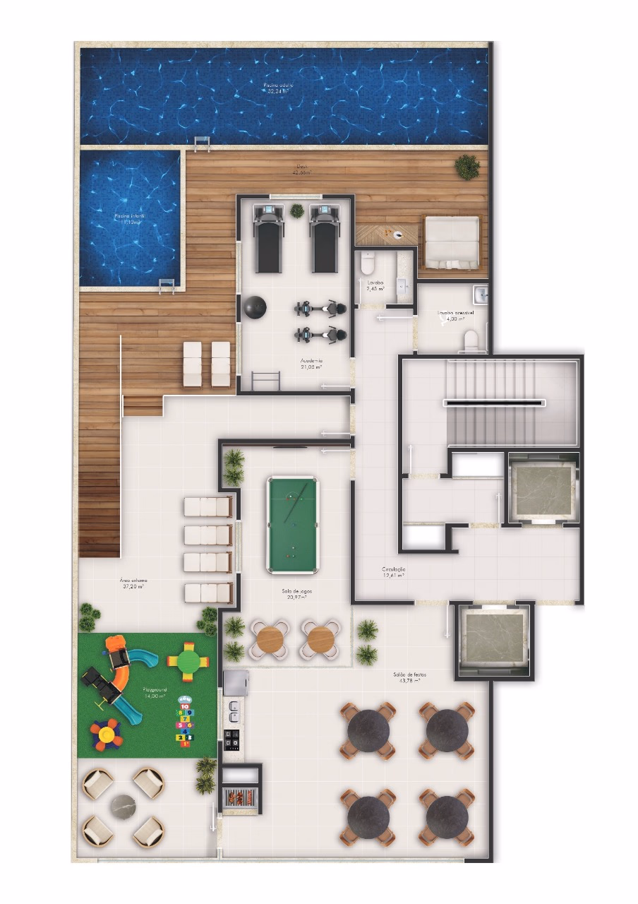 Apartamento 3 suítes em Meia Praia — Meia Praia, Itapema