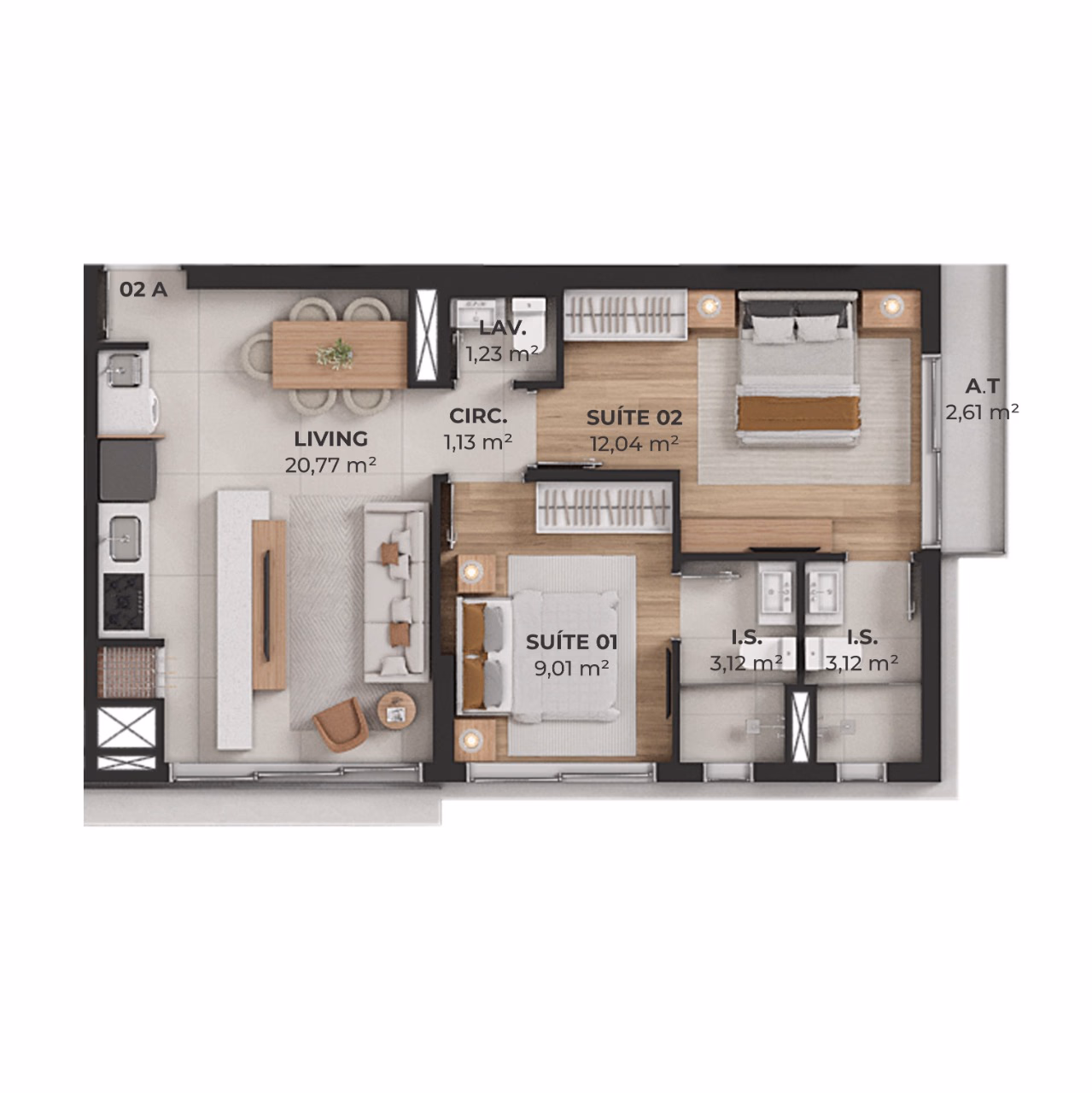 Plantas It`s Residencial, Casa Branca, Itapema-SC (2)