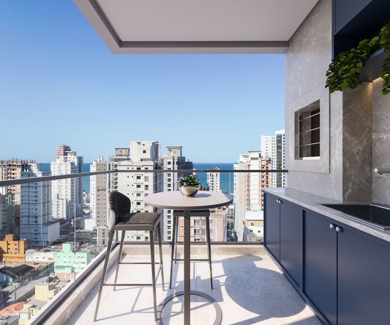 Apartamento 2 quartos em Morretes — Morretes, Itapema