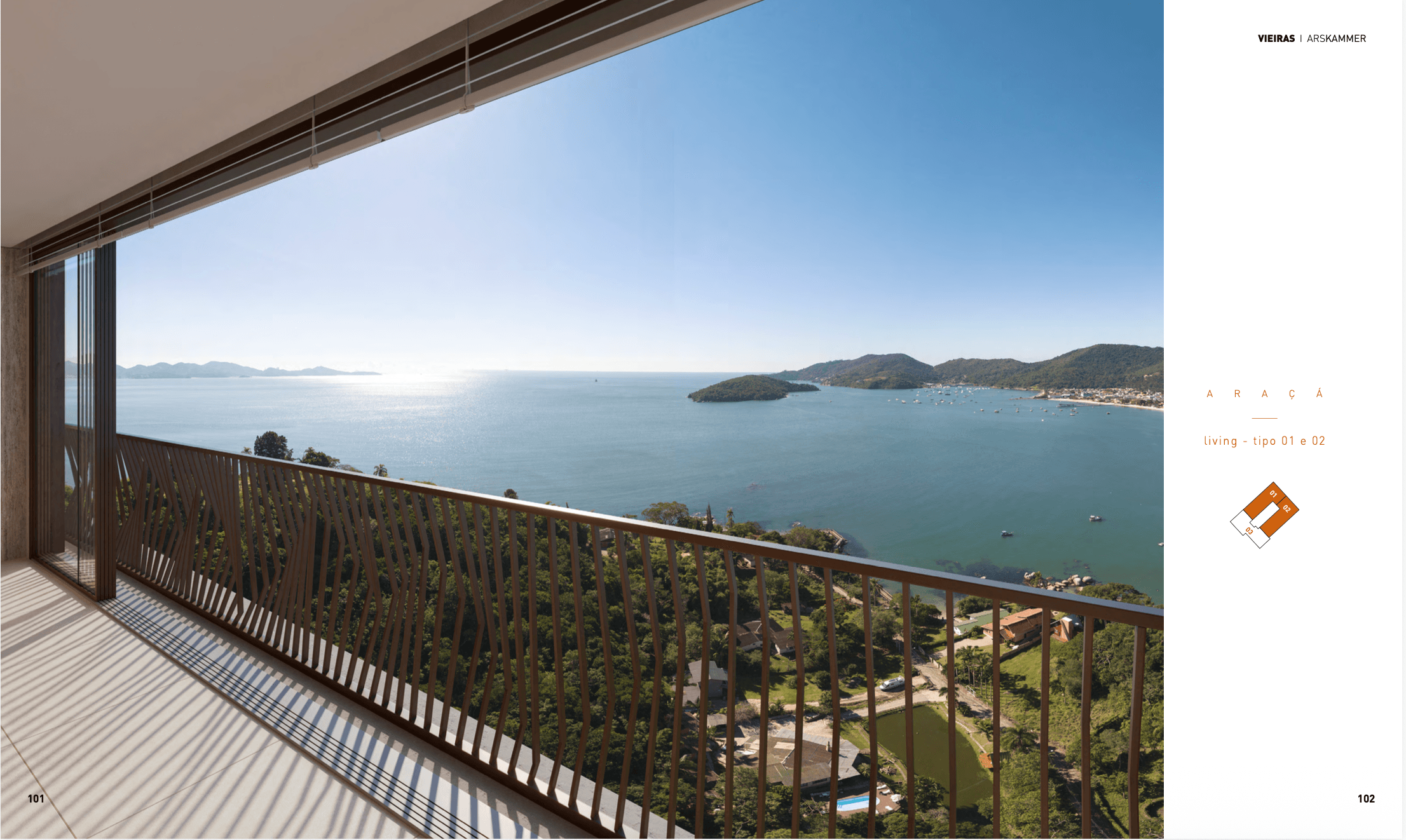 Apartamento 3 suítes em  — , 